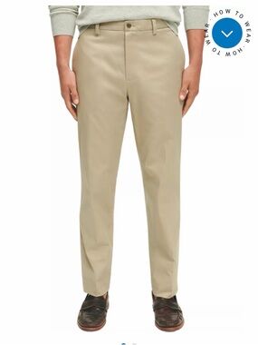 Brooks brothers Regular Fit Stretch Cotton Advantage Chino Pants 36/30